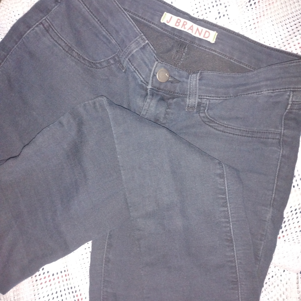 J Brand Women's Dark Gray Skinny Jeans